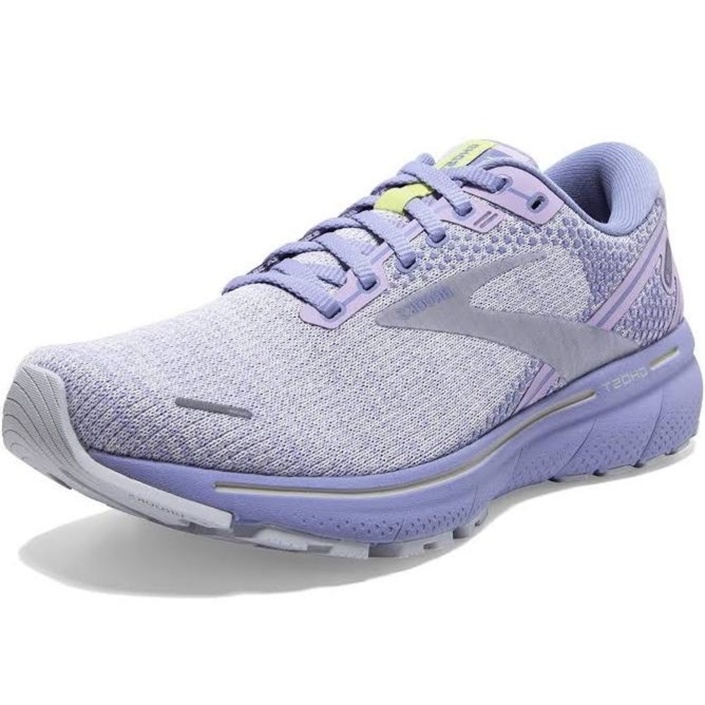 “BROOKS Ghost 14” lilac/purple/lime Women’s Size 8